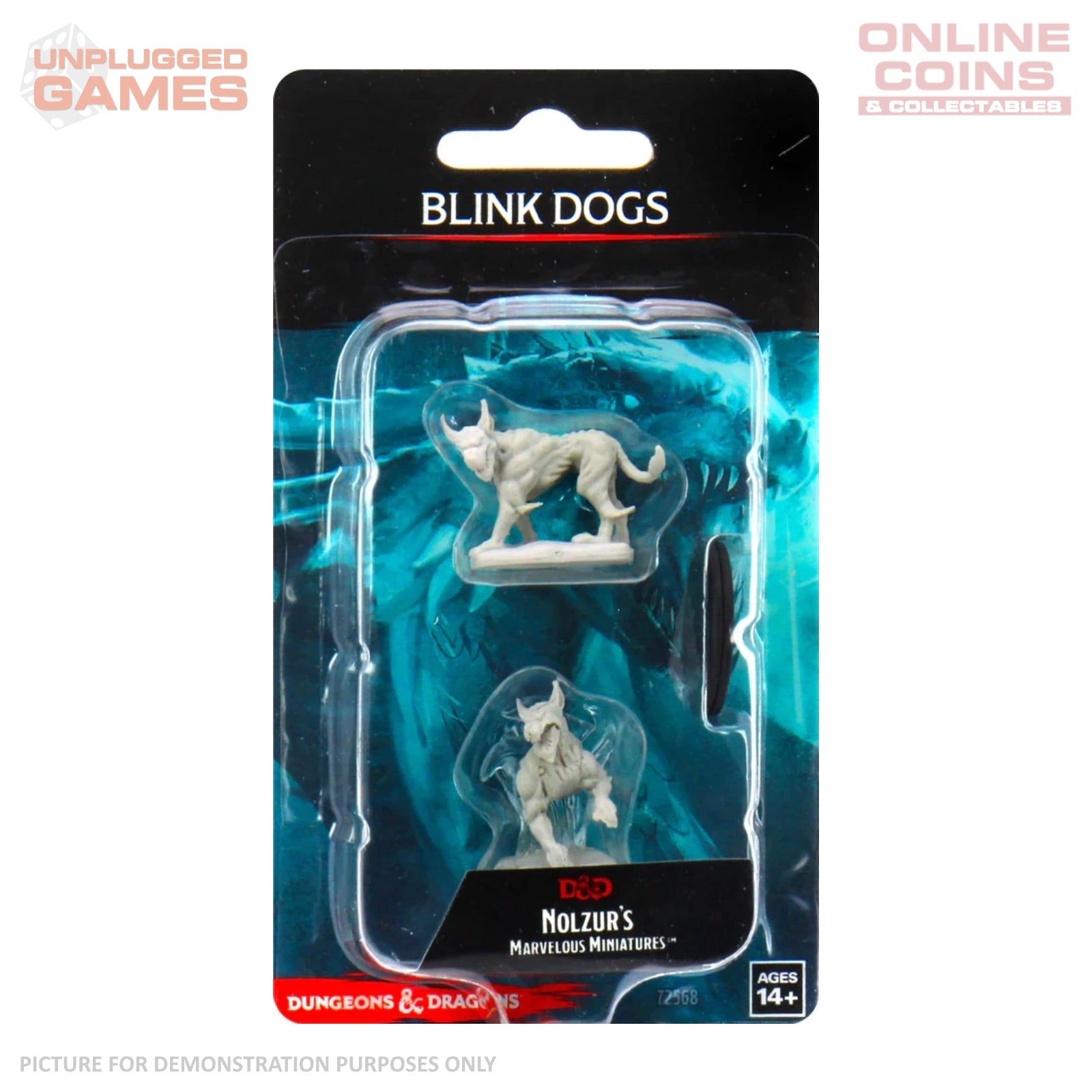 Dungeons & Dragons Nolzurs Marvelous Unpainted Miniatures - Blink Dogs